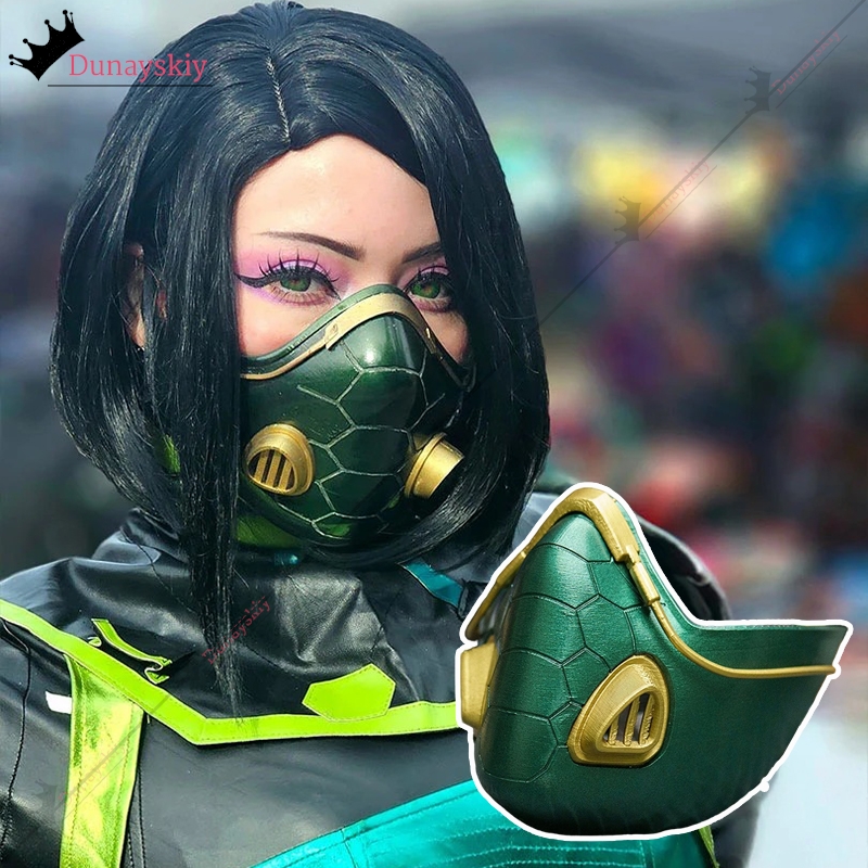 Anime Cosplay Face - Game Valorantt Viper Snake Mask Cosplay