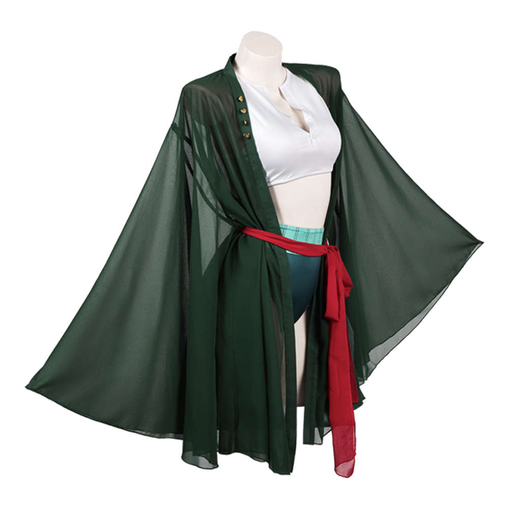 Roronoa Cosplay Zoro Female Co - Anime Zoro Cosplay Female recension och pris