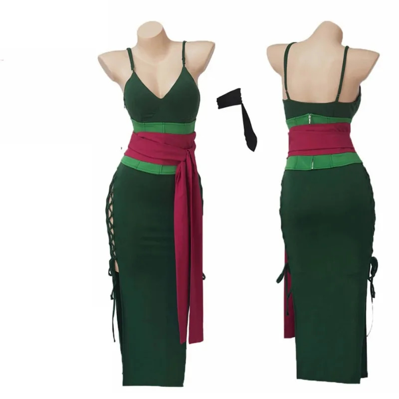 Anime Wano Country Roronoa Cos - Anime Zoro Cosplay Female recension och pris