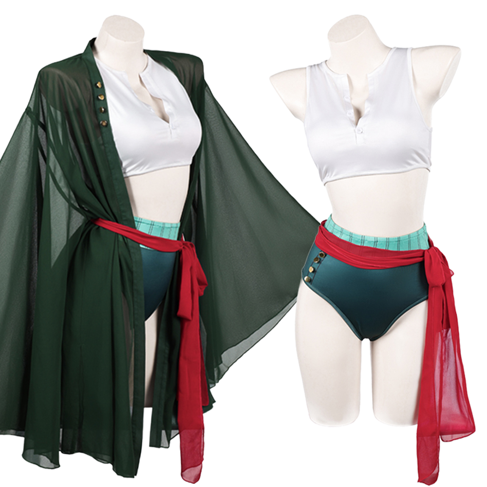Fantasia Pirate Lady Roronoa O - Anime Zoro Cosplay Female recension och pris