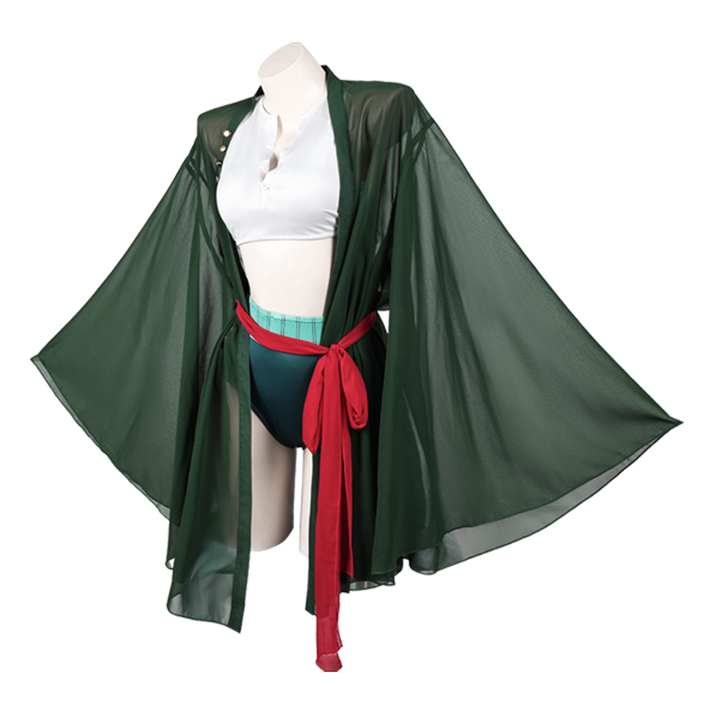 Fantasia Pirate Lady Roronoa O - Anime Zoro Cosplay Female recension och pris
