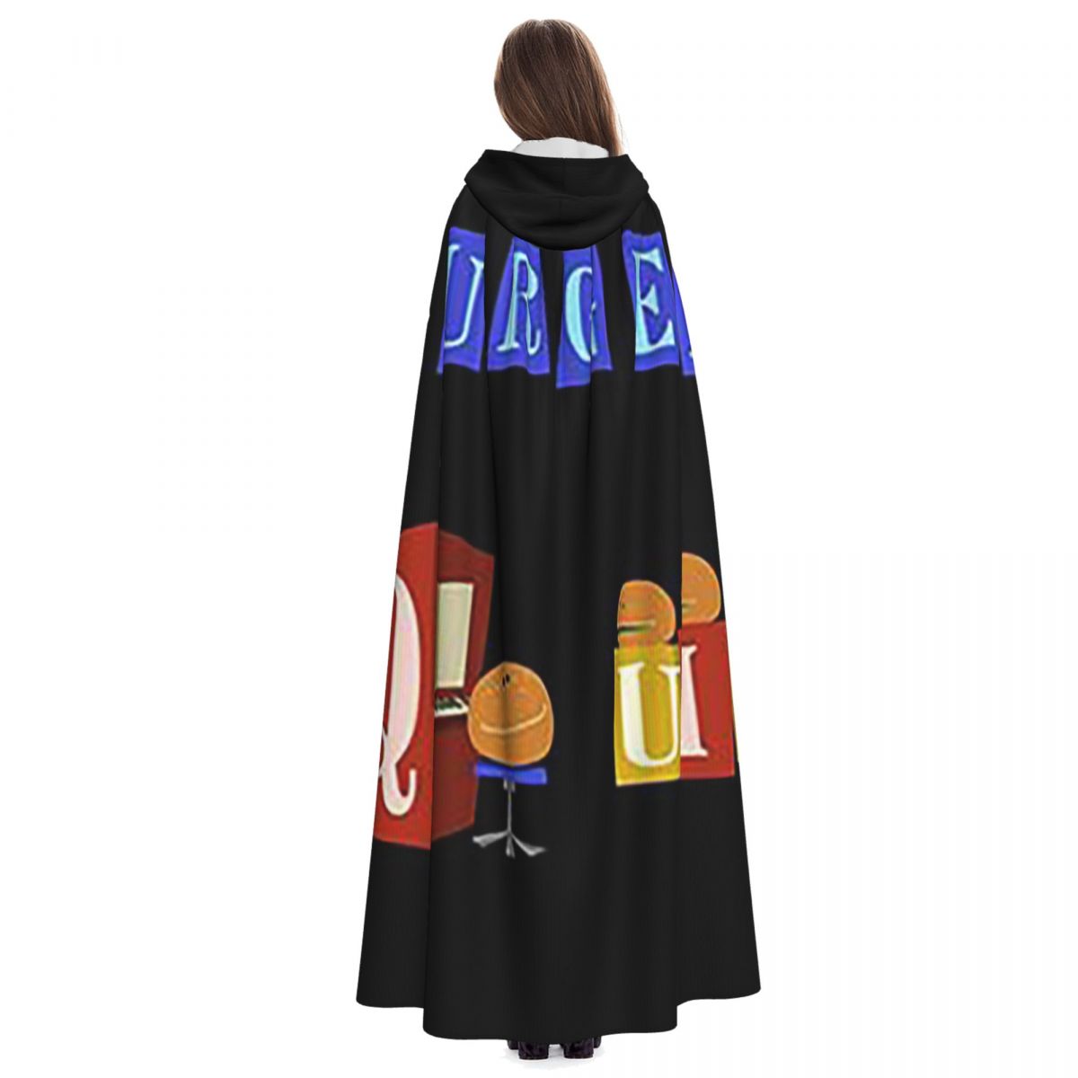 Burger Quiz New Logo Long Hood - Anime Cosplay Quiz recension och pris