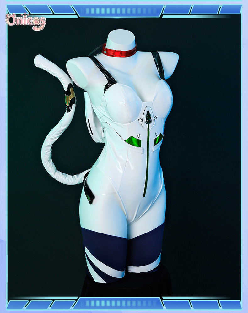 Ayanami Rei Cat Ear Anime Cosp - Anime Cosplay Girls recension och pris