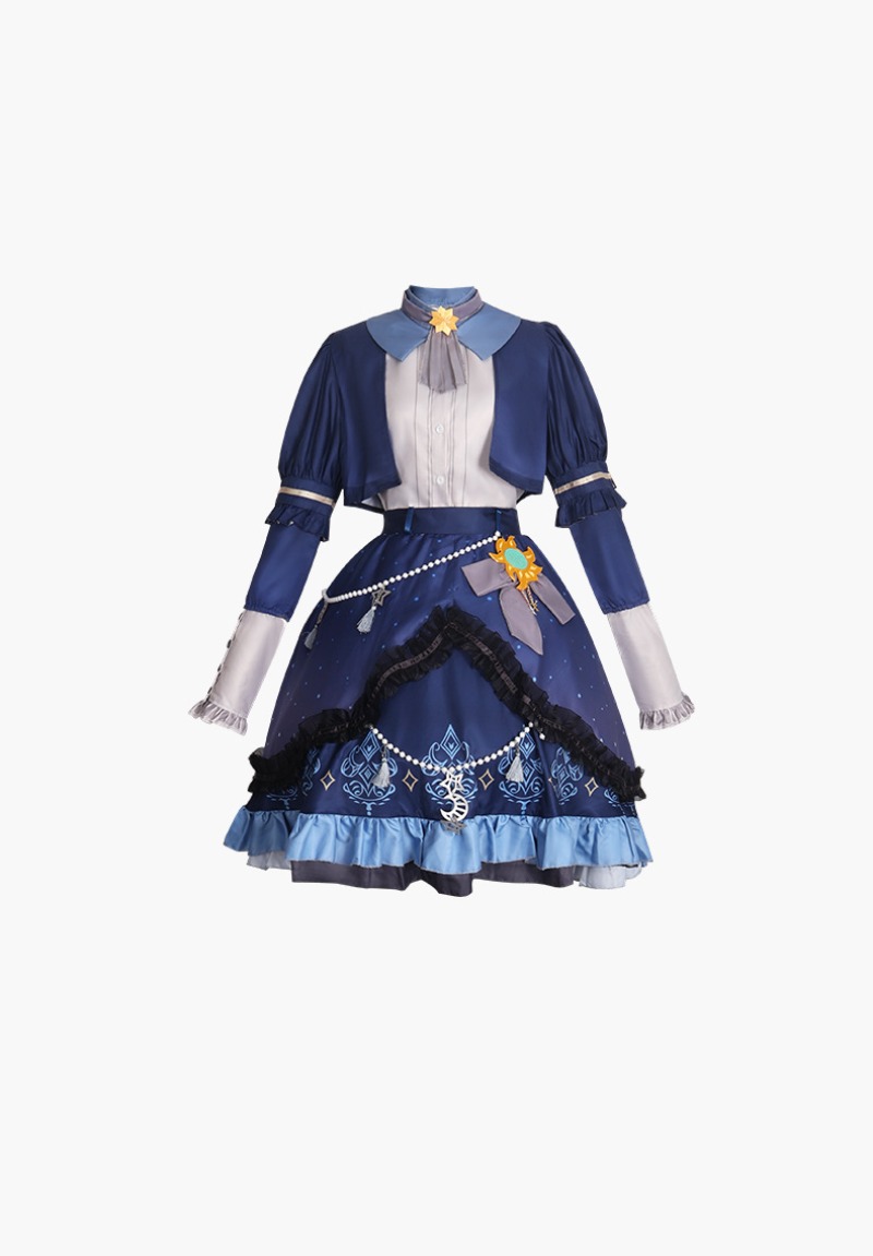 2025 PJSK Stars Colorful Dress - Cosplay Anime Women recension och pris