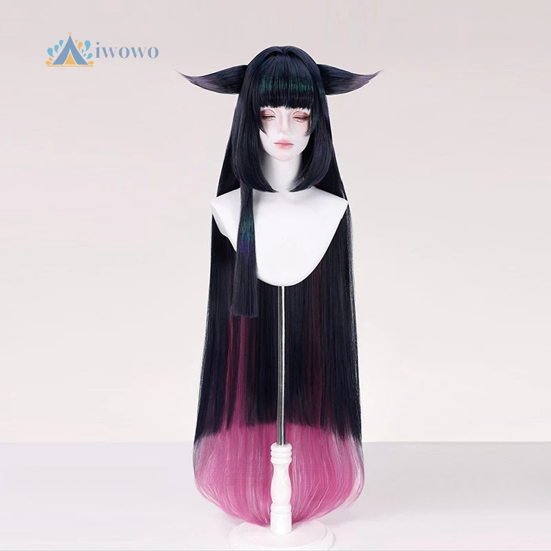 Arknights Mio Cosplay Wig Purp - Anime Cosplay Girls recension och pris