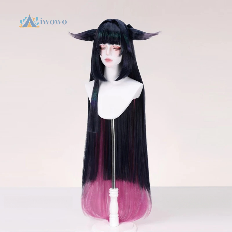 Arknights Mio Cosplay Wig Purp - Anime Cosplay Girls recension och pris