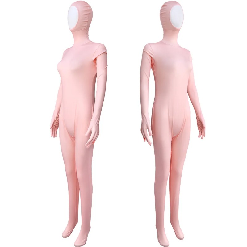 Women's Face Up Jumpsuit Bodys - Anime Cosplay Face recension och pris
