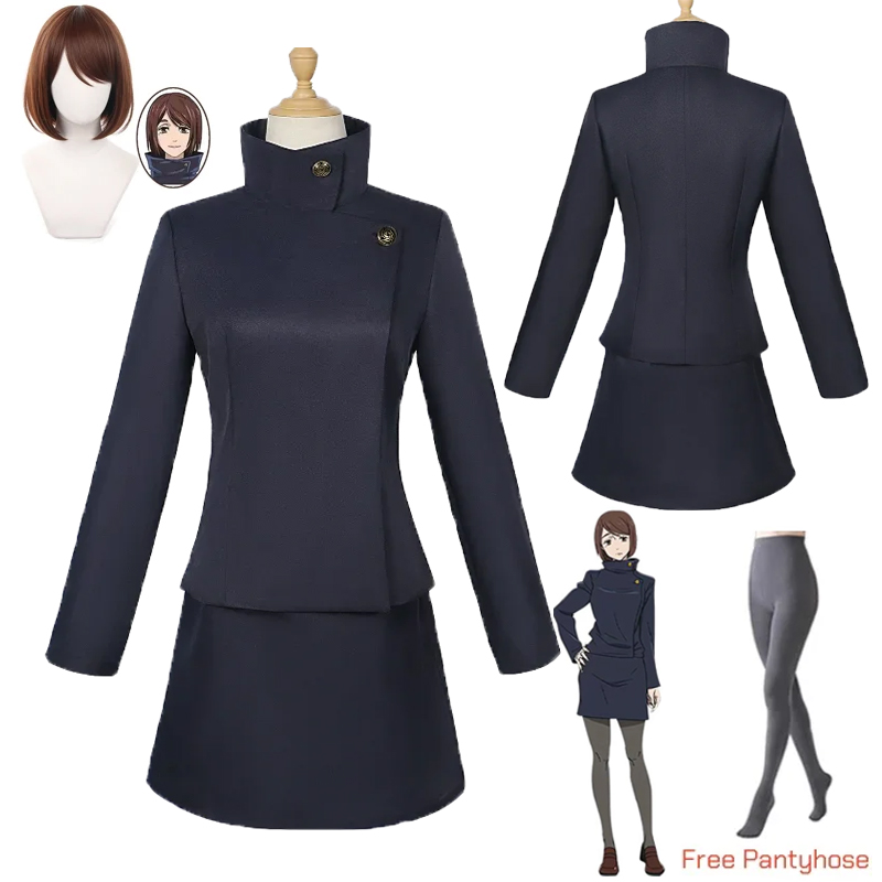 Kaisen Ieiri Shōko Cosplay Cos - Jujutsu Kaisen Uniform recension och pris