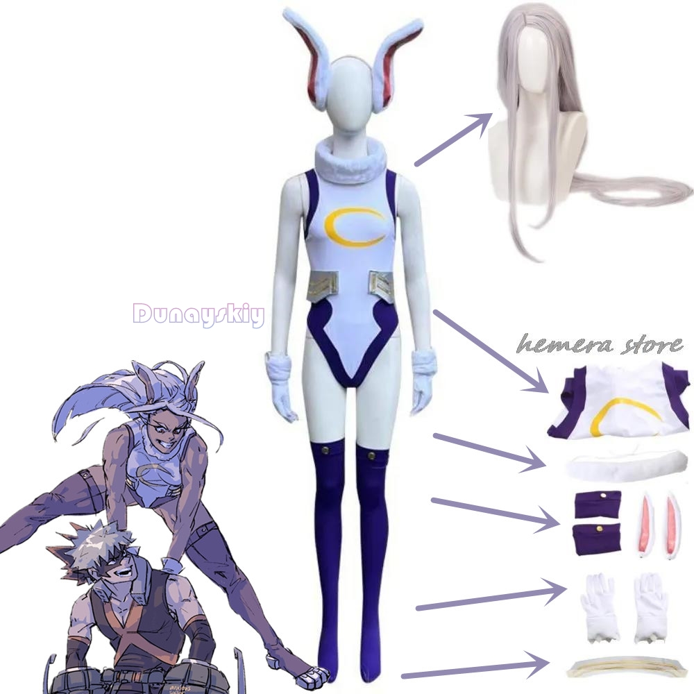 My Hero Academia Rumi Usagiyam - Anime Cosplay Bodysuit recension och pris