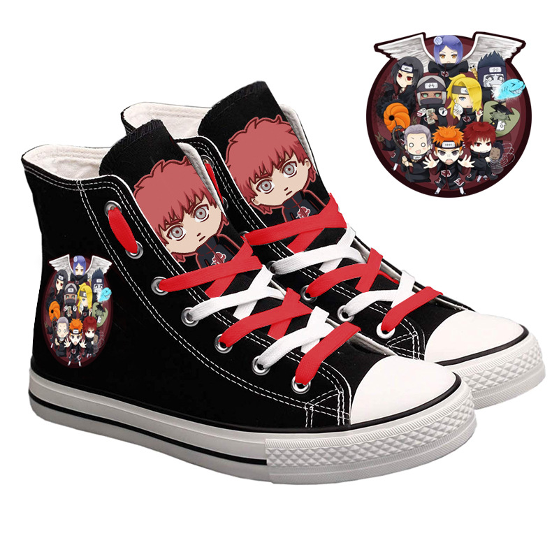 Naruto Uzumaki High-Top Canvas - Anime Cosplay Girl Ideas recension och pris