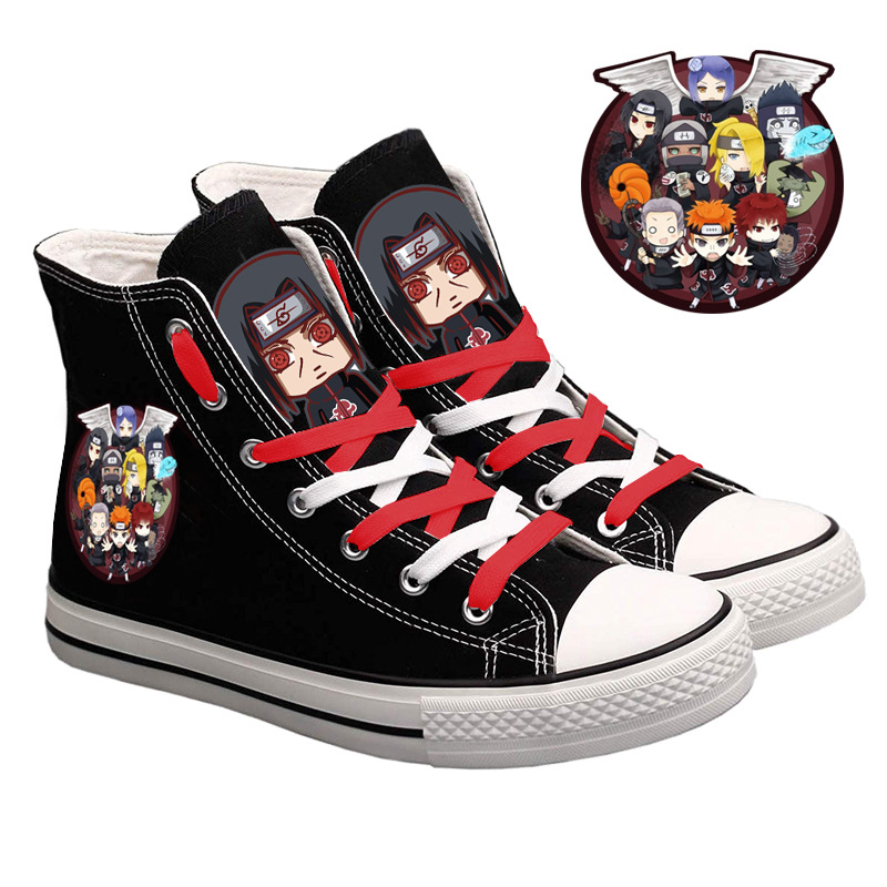 Naruto Uzumaki High-Top Canvas - Anime Cosplay Girl Ideas recension och pris