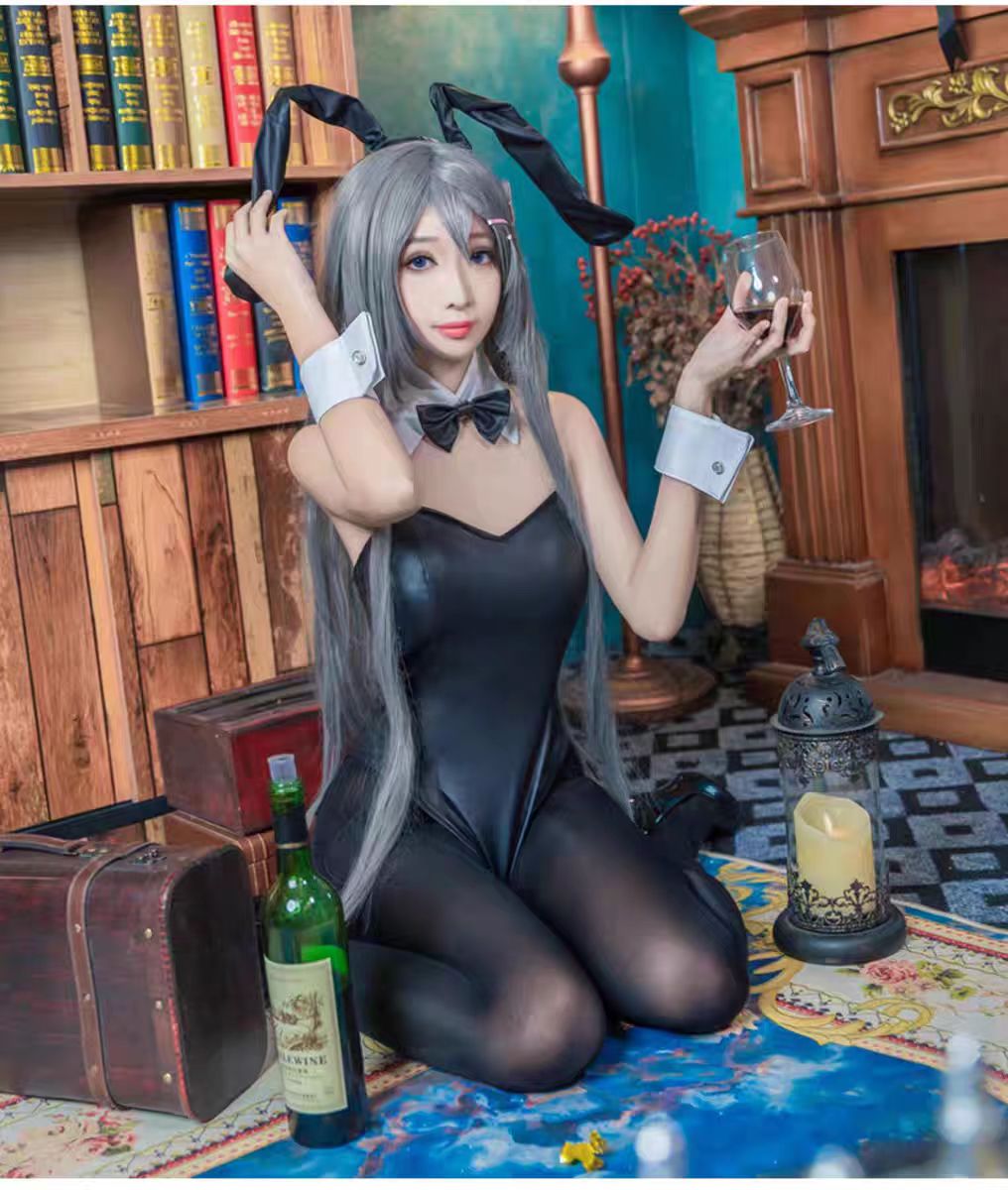 Sexy Bunny Girl Sakurajima Mai - Anime Cosplay Bodysuit recension och pris