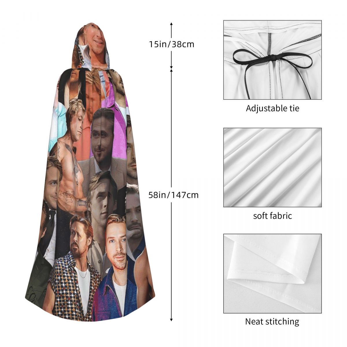 Ryan Gosling Photo Collage Lon - Anime Cosplay Photo recension och pris