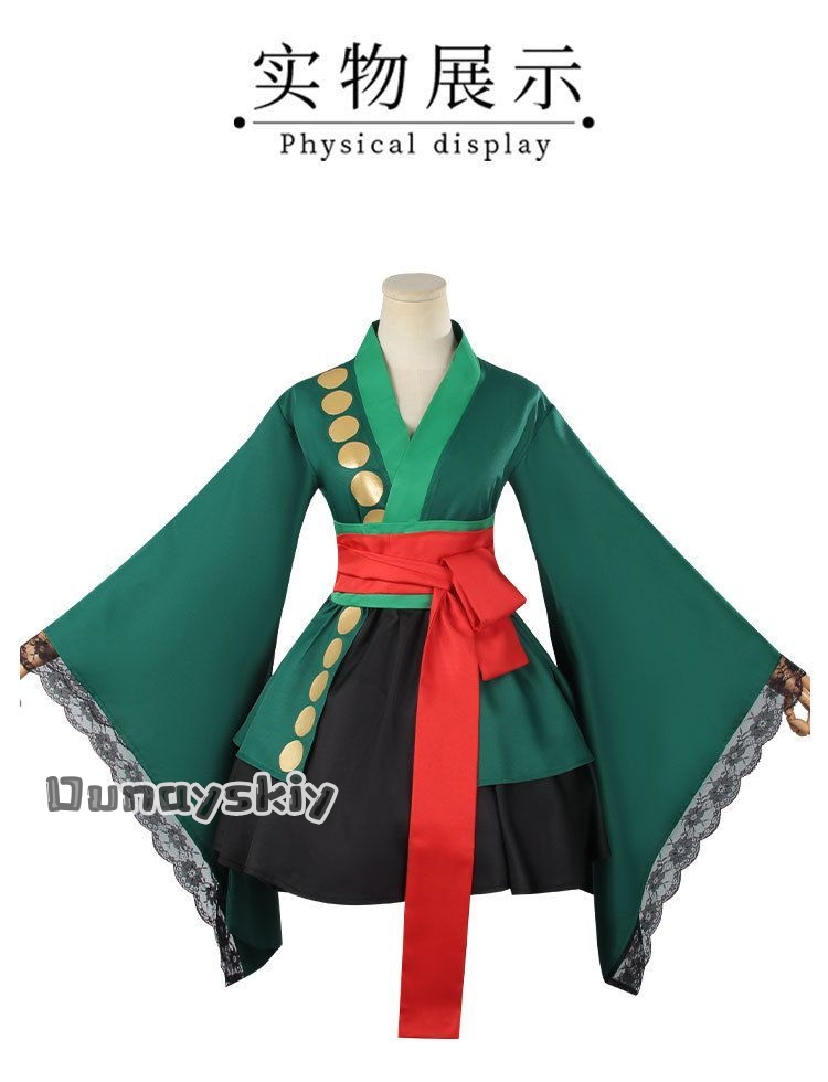 Anime Roronoa Zoro Cosplay Cos - Anime Zoro Cosplay Female recension och pris