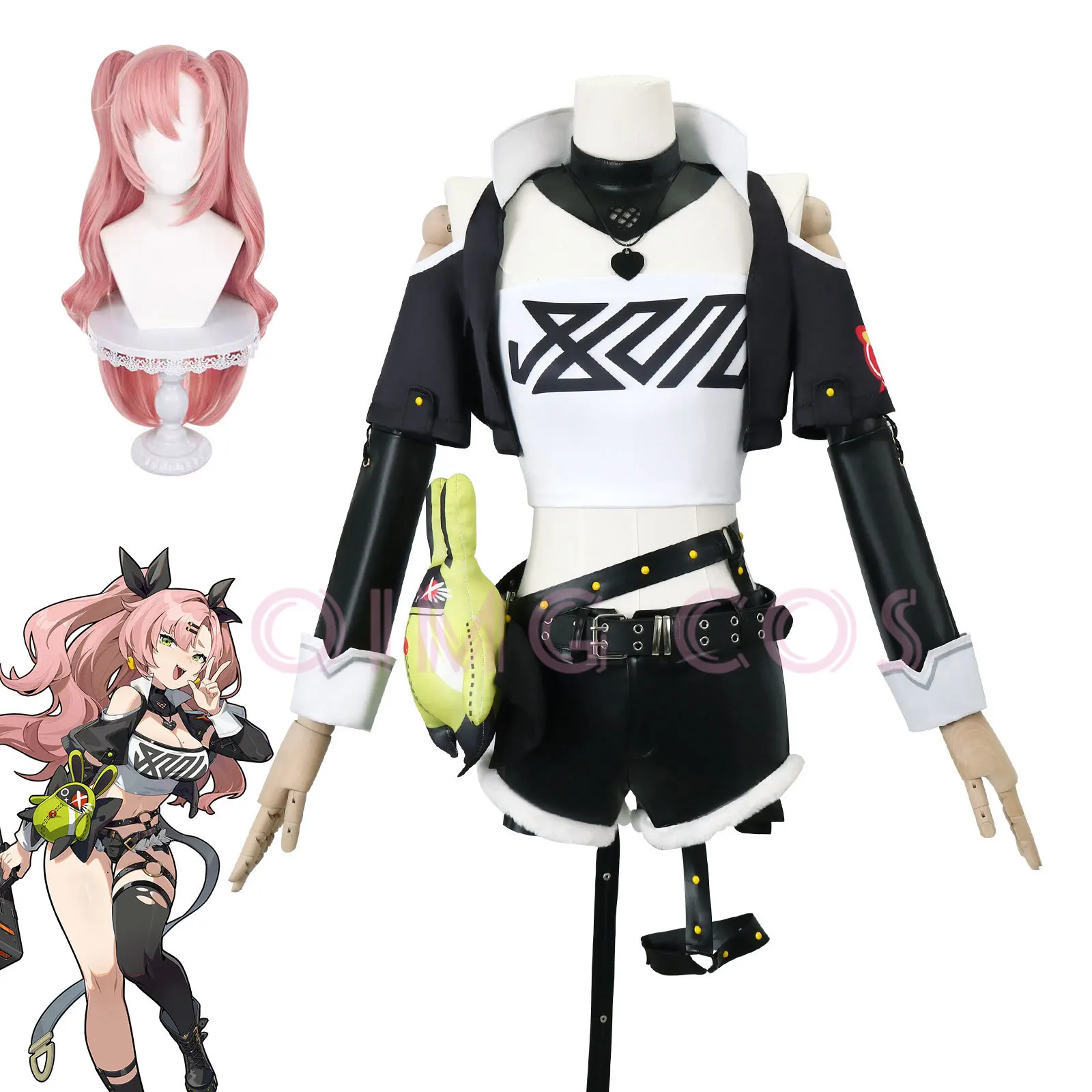 Nicole Demara Zenless Zone Zer - Cosplay Anime Women recension och pris