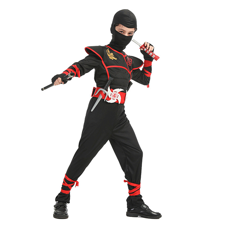 Boys Ninja Deluxe Costume for  - Anime Cosplay Ideas Male recension och pris