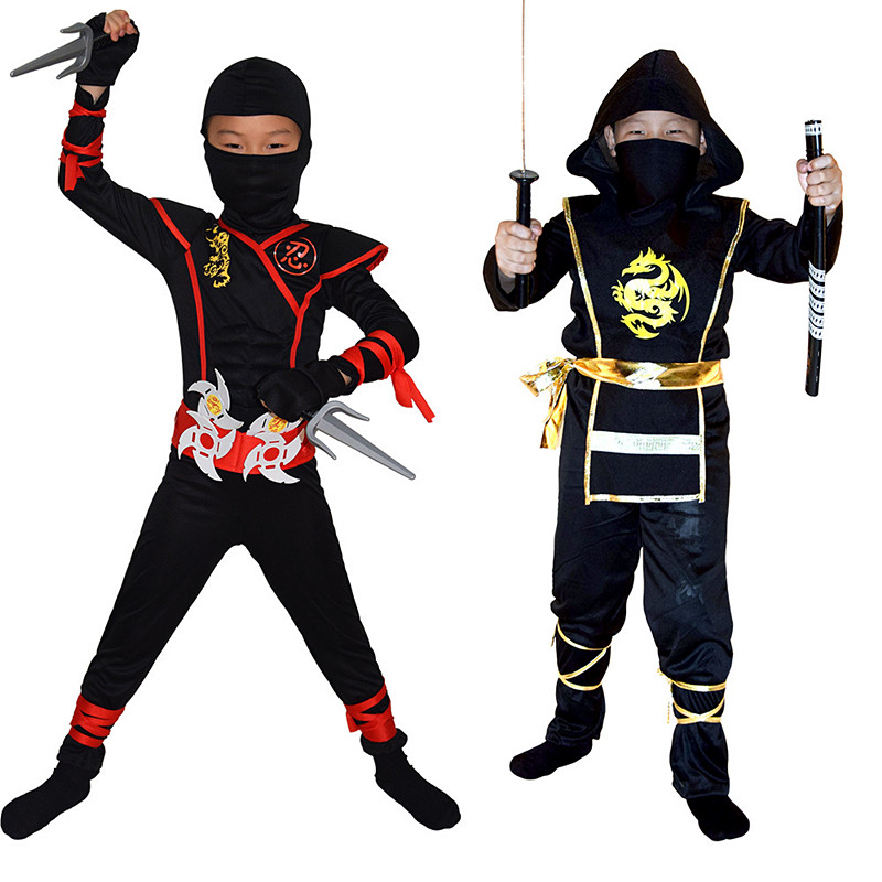 Boys Ninja Deluxe Costume for  - Anime Cosplay Ideas Male recension och pris
