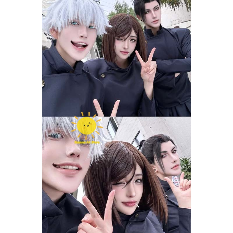 Anime Shoko Ieiri Cosplay Juju - Jujutsu Kaisen Uniform recension och pris