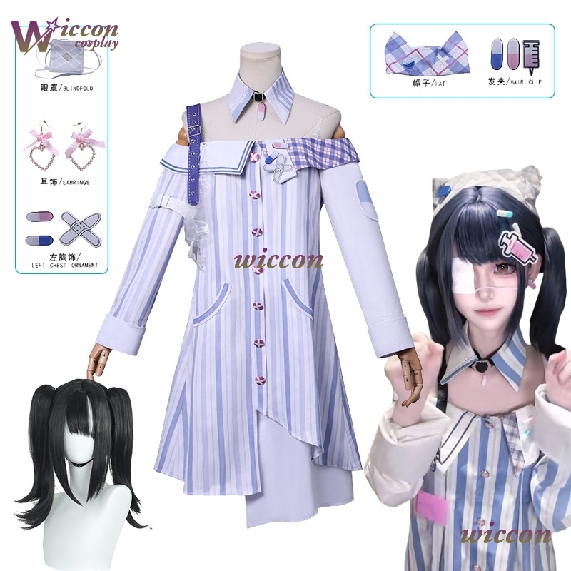 Eyepatch Jirai Kei Infinity Ni - Anime Cosplay Girl Ideas recension och pris