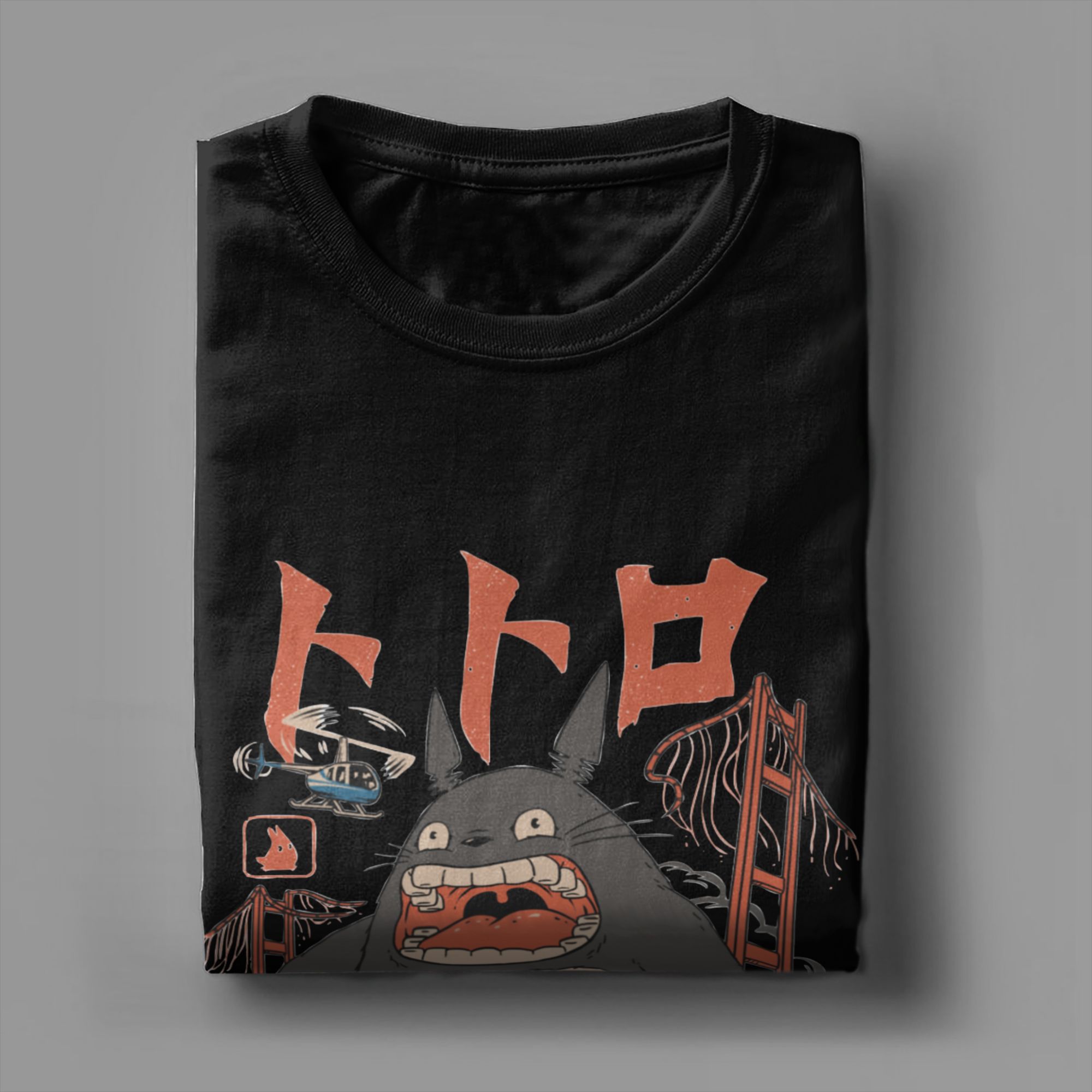 Totoro-Miyazaki Anime Men T Sh - Anime Cosplay Ideas Male recension och pris