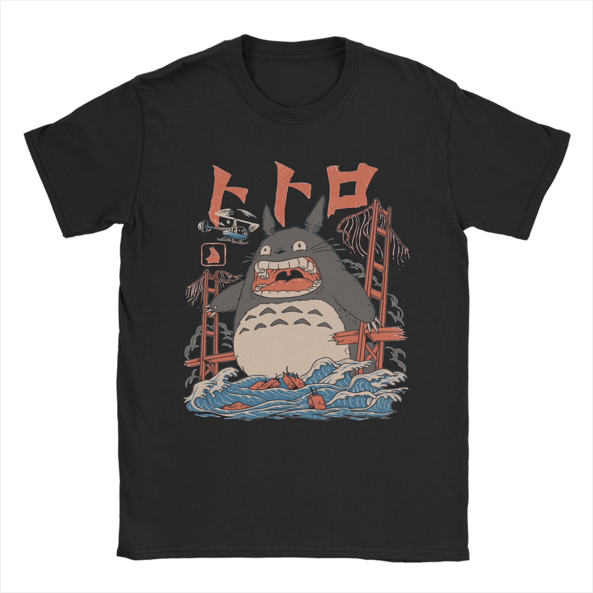 Totoro-Miyazaki Anime Men T Sh - Anime Cosplay Ideas Male recension och pris