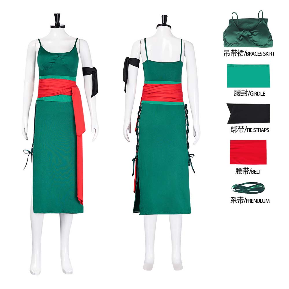 Adult Female Anime Roronoa Zor - Anime Zoro Cosplay Female recension och pris