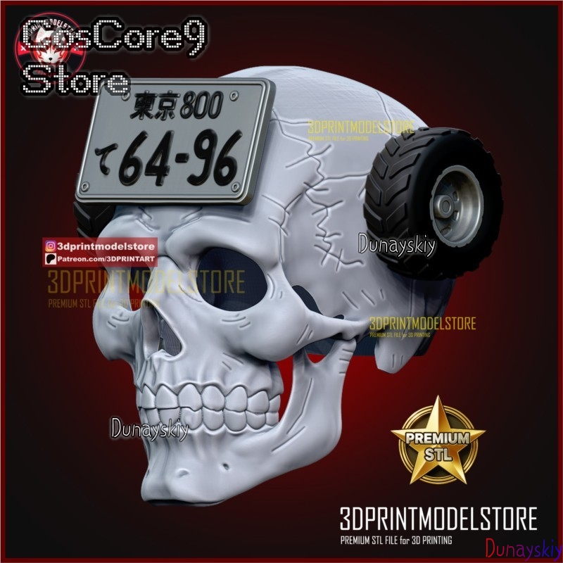Dorohedoro Ebisu Skull Mask Co - Anime Cosplay Face recension och pris