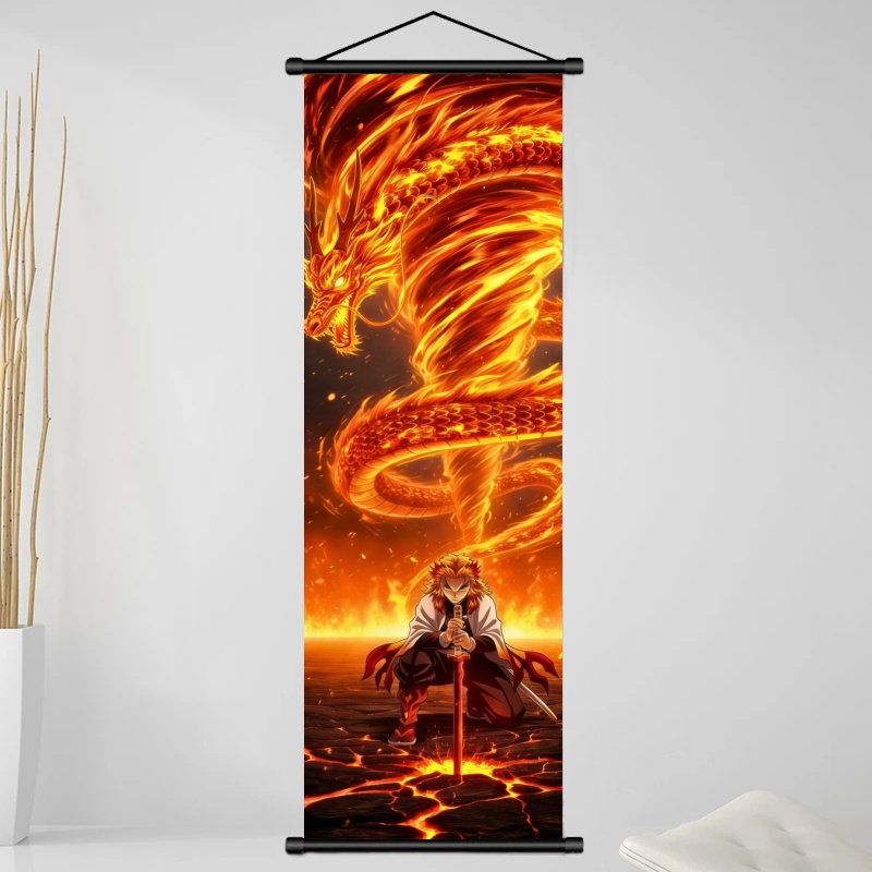 Demon Slayer Kyojuro Rengoku H - Anime Cosplay Props recension och pris