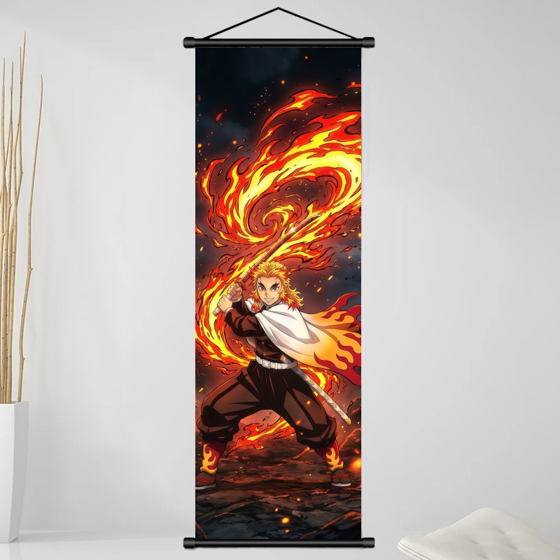 Demon Slayer Kyojuro Rengoku H - Anime Cosplay Props recension och pris