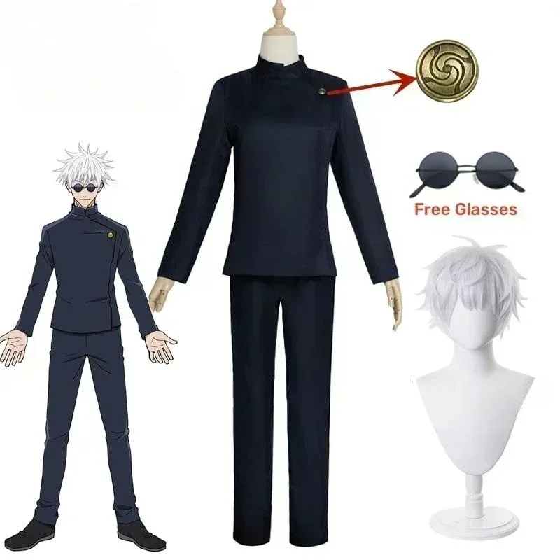 Anime gojo satoru cosplay unif - Jujutsu Kaisen Uniform recension och pris