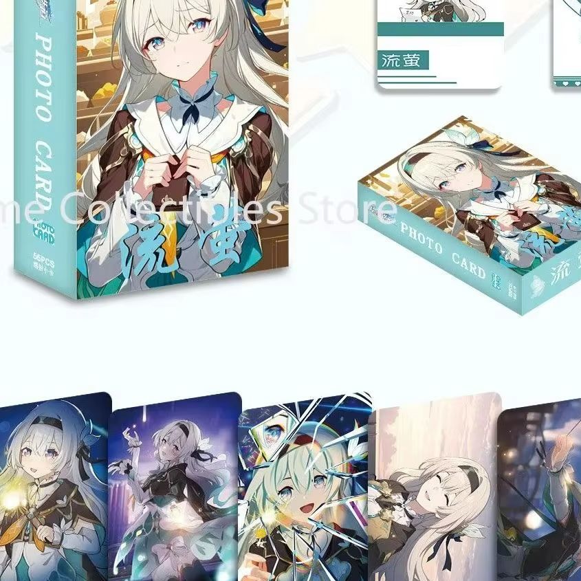 55 Pcs/Set Honkai: Star Rail F - Anime Cosplay Photo recension och pris