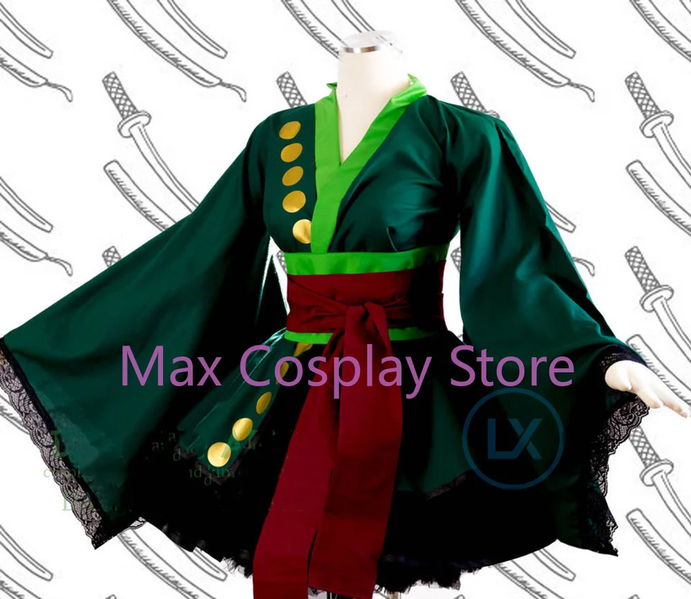 Max Anime Cosplay Costume Zoro - Anime Zoro Cosplay Female recension och pris