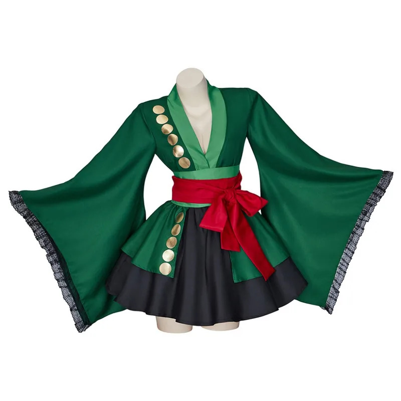 Roronoa Zoro Female Cosplay Co - Anime Zoro Cosplay Female recension och pris