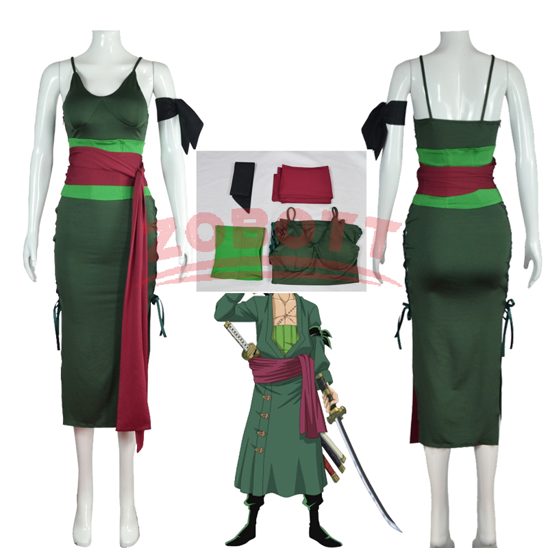 Anime Roronoa Zoro Cosplay Cos - Anime Zoro Cosplay Female recension och pris