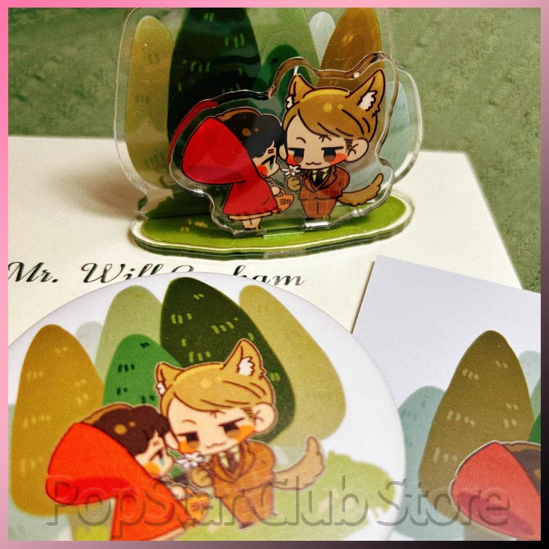 New In Stock Acrylic Keychain  - Anime Cosplay Photo recension och pris