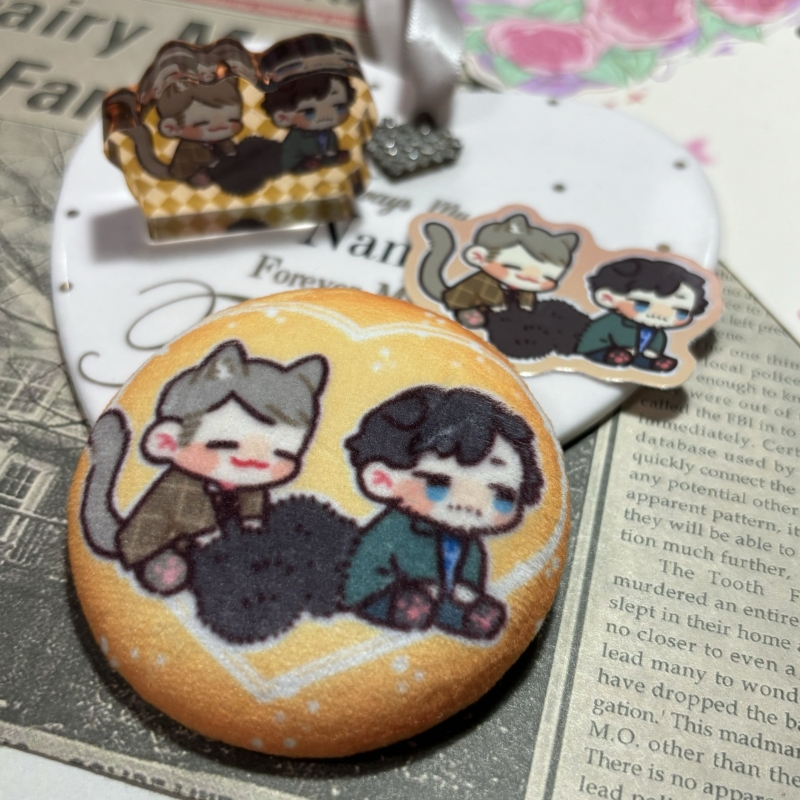 New In Stock Acrylic Keychain  - Anime Cosplay Photo recension och pris