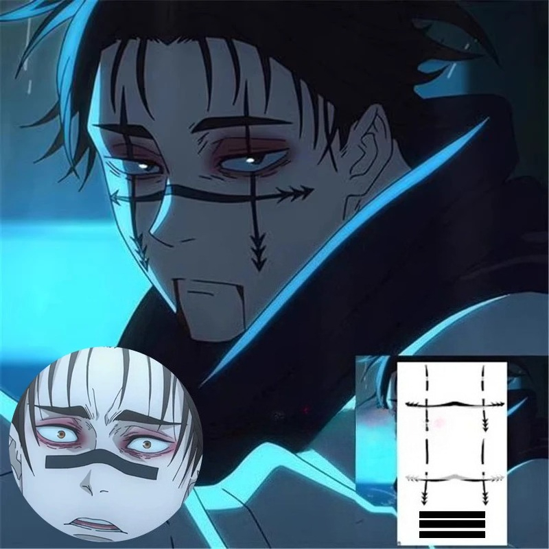 Choso Tattoo Sticker Anime Juj - Jujutsu Kaisen Uniform recension och pris