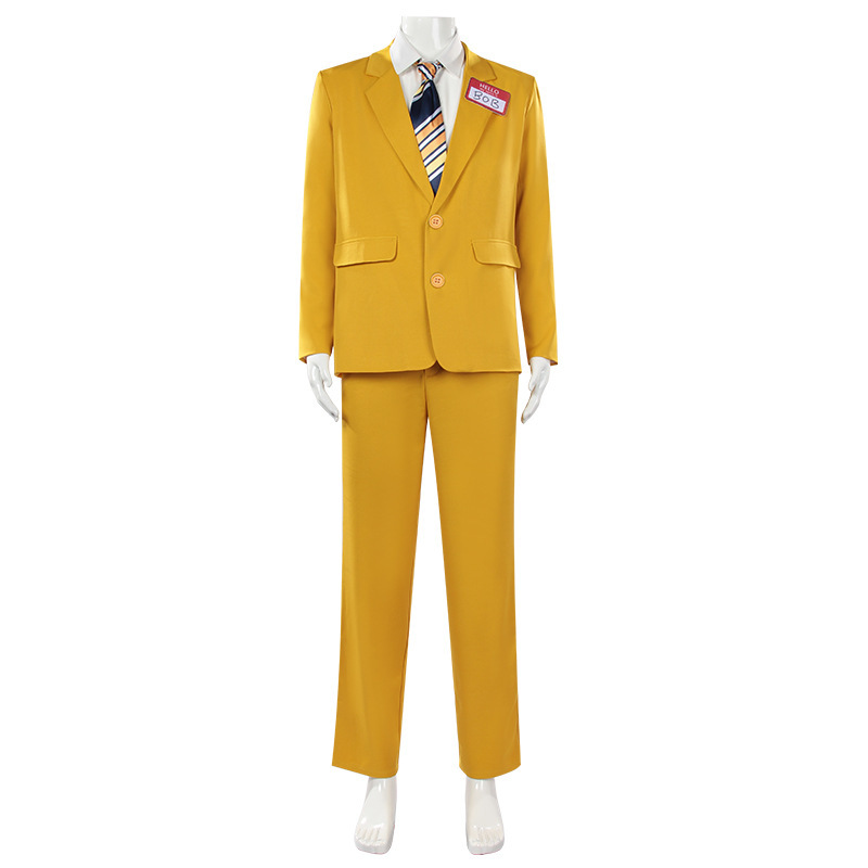 Men Horror Theme Yellow Suit S - Anime Cosplay Name recension och pris