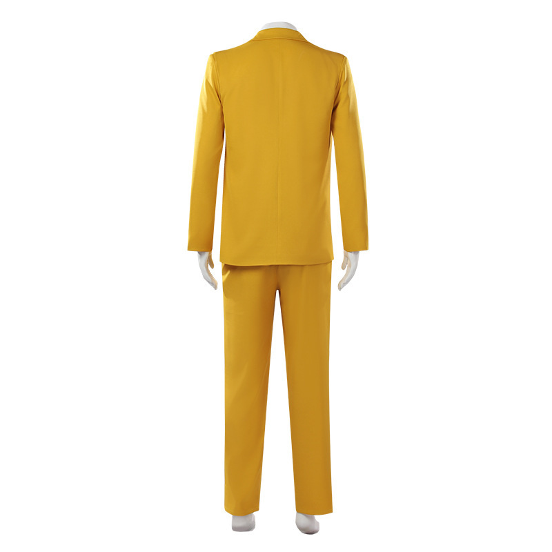 Men Horror Theme Yellow Suit S - Anime Cosplay Name recension och pris