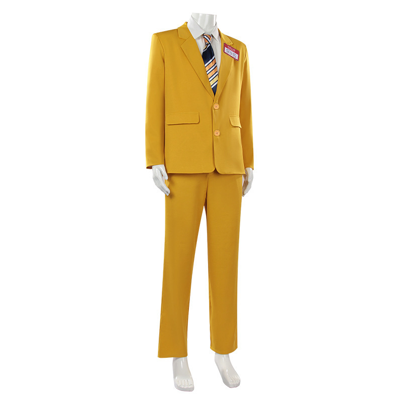 Men Horror Theme Yellow Suit S - Anime Cosplay Name recension och pris