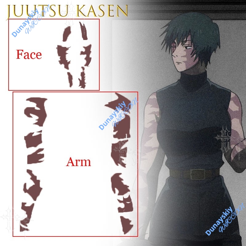 Anime Jujutsu Kaisen Zenin Mak - Anime Cosplay Jujutsu recension och pris
