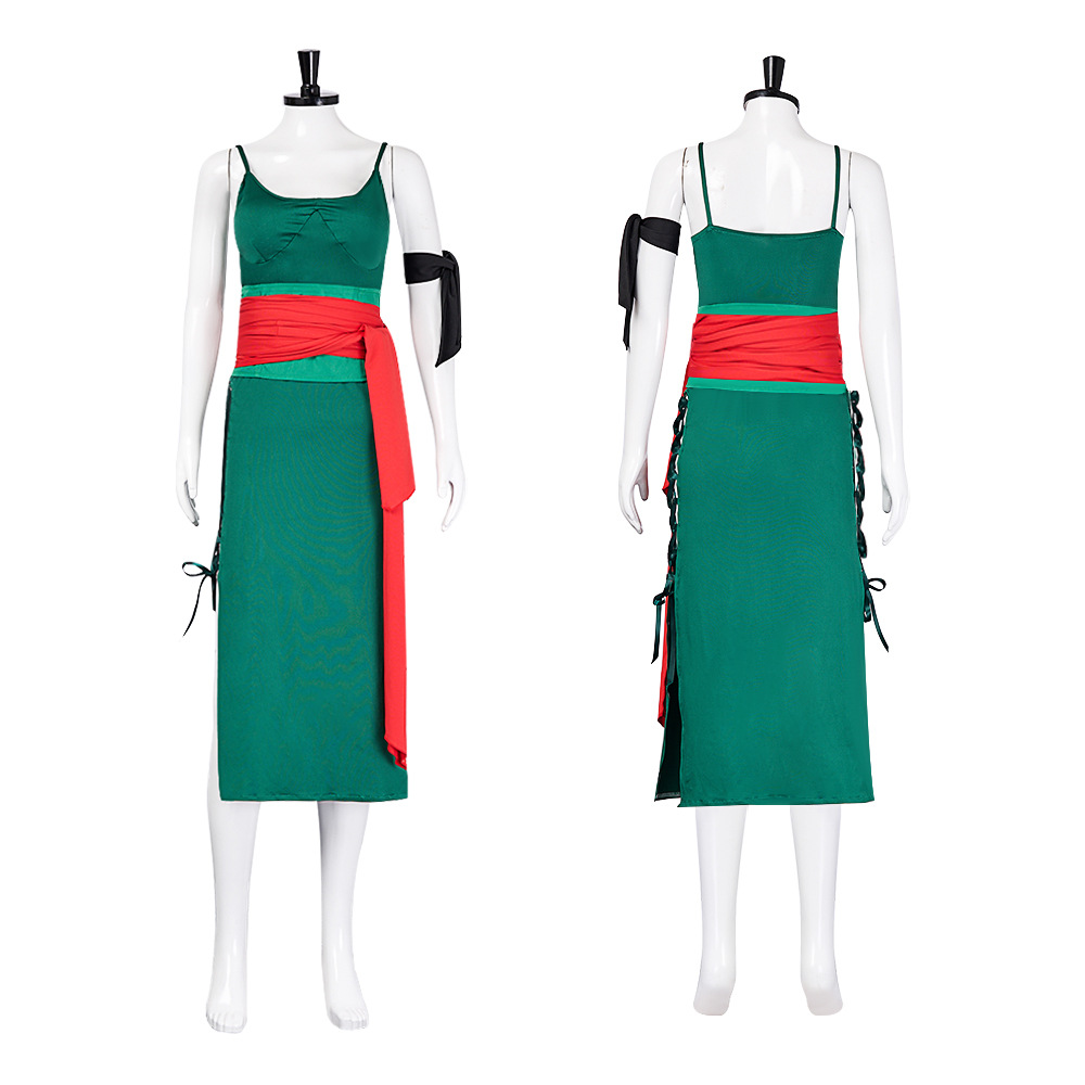 Rule 63 Cosplay Costume: Femal - Anime Zoro Cosplay Female recension och pris