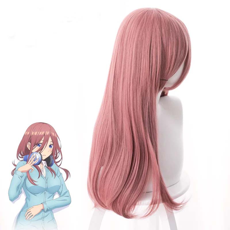 Dark Pink 50cm Heat Resistant  - Quintuplets Anime Cosplay recension och pris